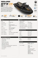 Sea-Doo GTX 230 CV 2022 — Jet Ski Occasion Touring BRP | JetSkiOccasion.com – Image 3